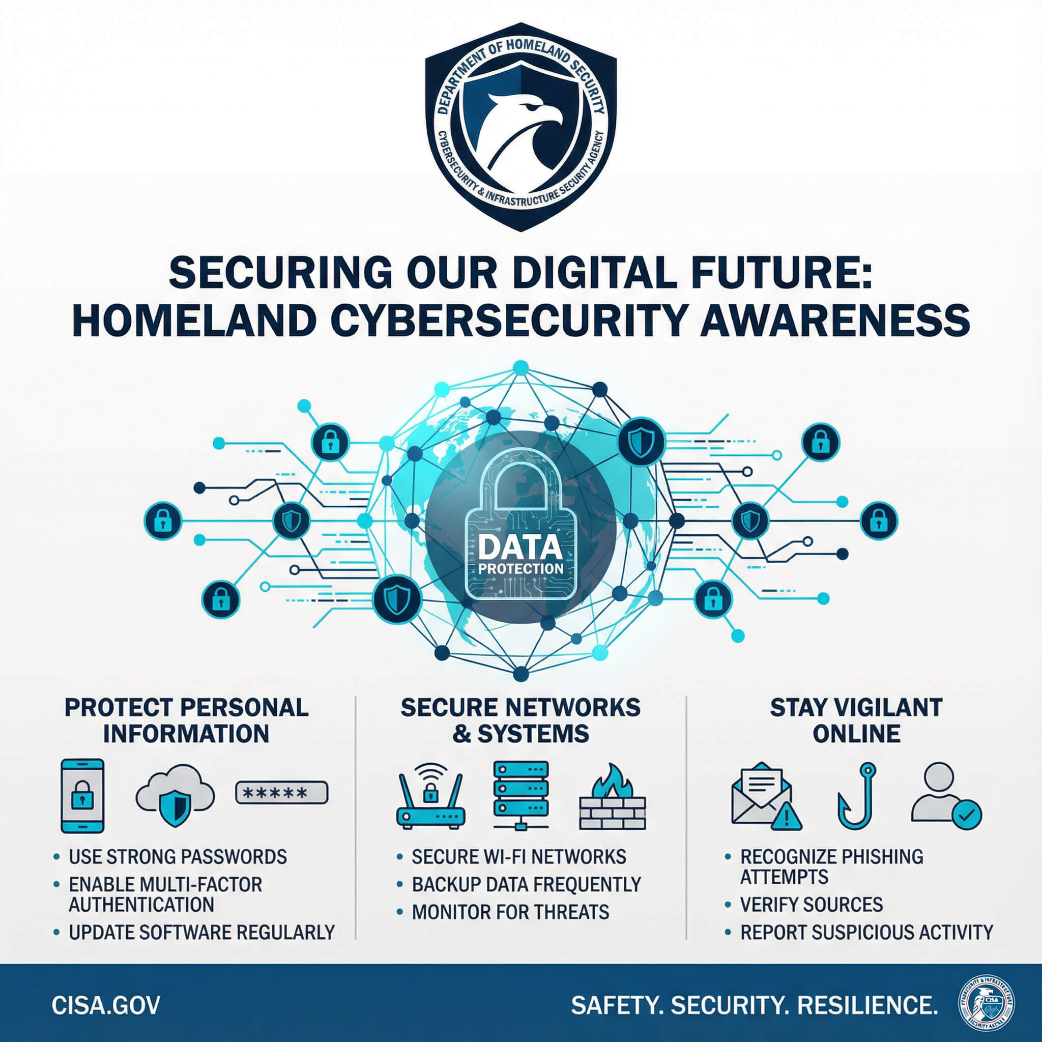 DHS Awareness Graphics - Public safety and security visual communications