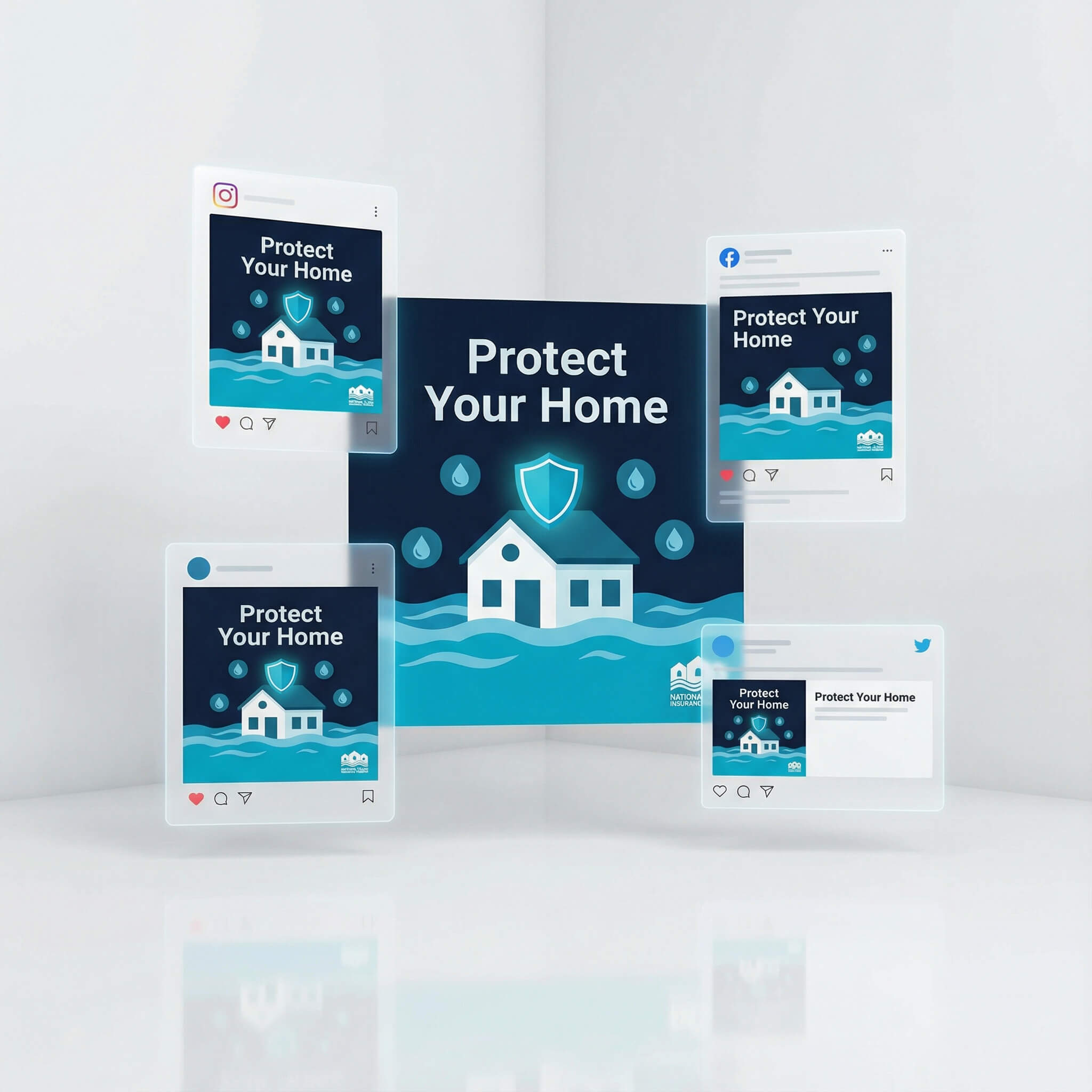 NFIP Social Media Campaign - National Flood Insurance Program awareness initiative